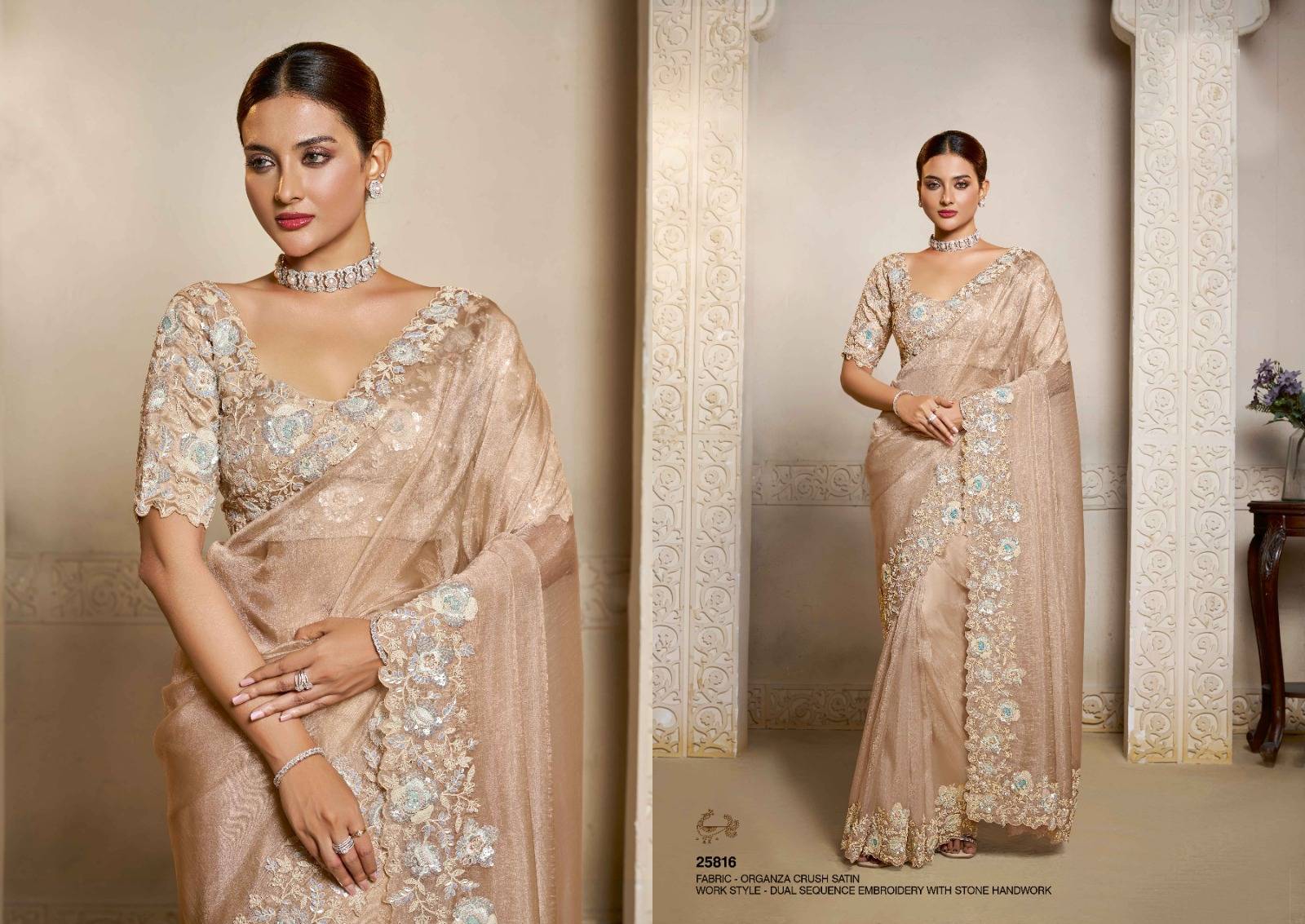 RIWAHYAT By Mahotsav Creation 25808 To 25825 Series Indian Traditional Wear Collection Beautiful Stylish Fancy Colorful Party Wear & Occasional Wear Pure Banarasi Silk Sarees At Wholesale Price  